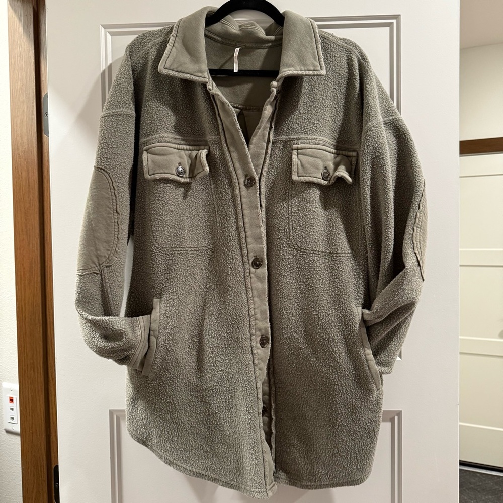 Free People Olive Jacket